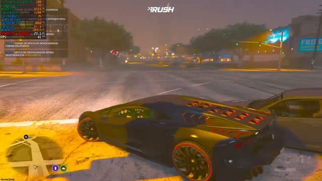 (RX 580 8GB) (XEON E5 2650 v2) GTA 5 TEST (FIVEM) смотреть онлайн