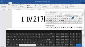 How to type roman numerals on keyboard: How to write roman numbers in ms word