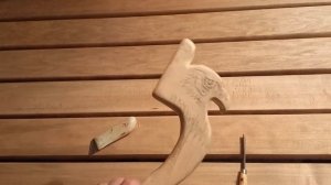 Резная Ручка на Дверь из обрезка доски 40х150