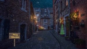 11 часов Новогодняя заставка, Видео для расслабления, зимний снег, Видео HD, без звука