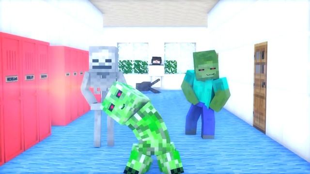НЯША КРИПЕР - Майнкрафт Клип Анимация _ Песня Minecraft Parody Song of PSY's Daddy на русском.mp4