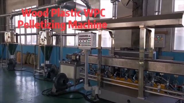 Wood Plastic Composite WPC Manufacturing Production Process / WPC Extrusion Machine Manufacturer смотреть онлайн