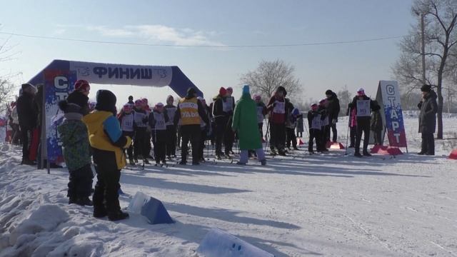 Лыжня России. Черногорск 18 февр 2023