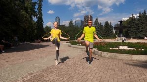 Семейные трюки со скакалками в Екатеринбурге