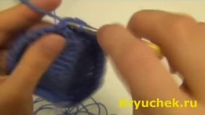 Детская шапка-шлем крючком