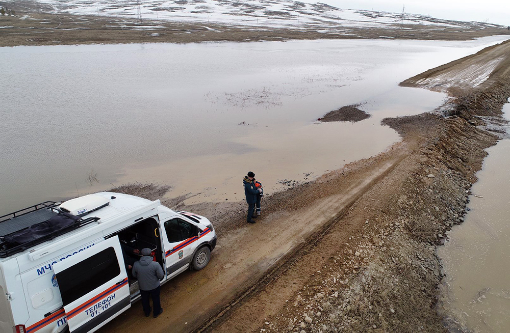 Уровень воды в реке Ишим в Абатском районе достиг исторического максимума / События на ТВЦ