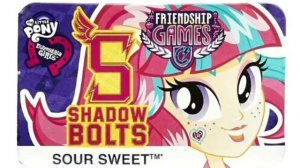 Equestria Girls Friendship Games Dolls+Shadowbolts Motorcross!