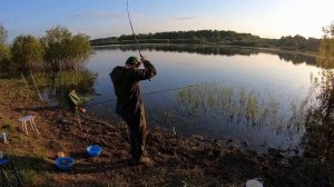 Рыбалка на реке Волхов. Новгородская обл. Лещ, Сопа и крупная Густера. Рыбалка с берега.