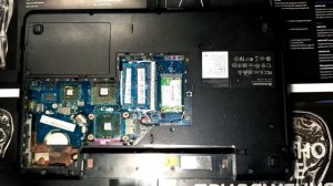 Lenovo G550 - Частичная разборка. Замена термопасты, чистка, смазка кулера.