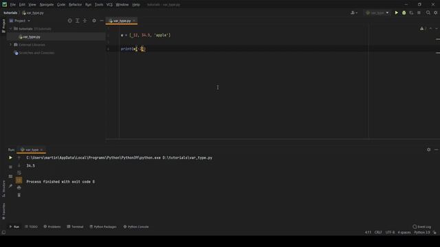 Ep 1 | Introduction to Python 3.9 | Python Variables & Types Tutorial for Beginners 2021