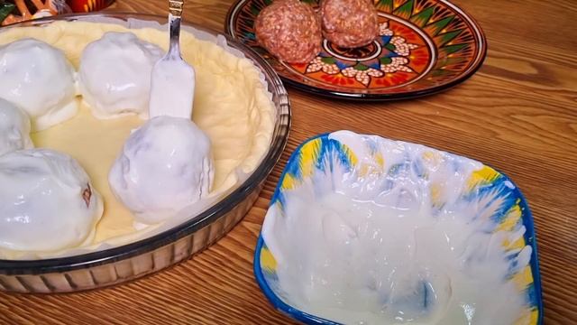 Окунила фарш в сметану и результат вас удивить на 100%. Самый сочный мясной пирог. смотреть онлайн