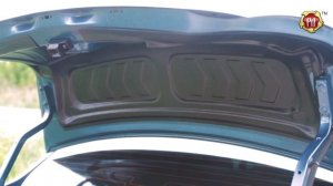 Обшивка внутренней части крышки багажника Renault Logan 2010-2013