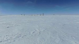 Антарктическая станция Восток. Старый зимовочный комплекс.