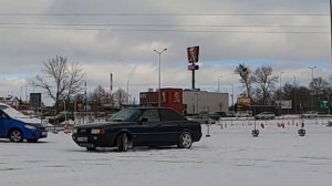 Audi 80 b3 Quattro swap 1.8 turbo snow fun + bonus.