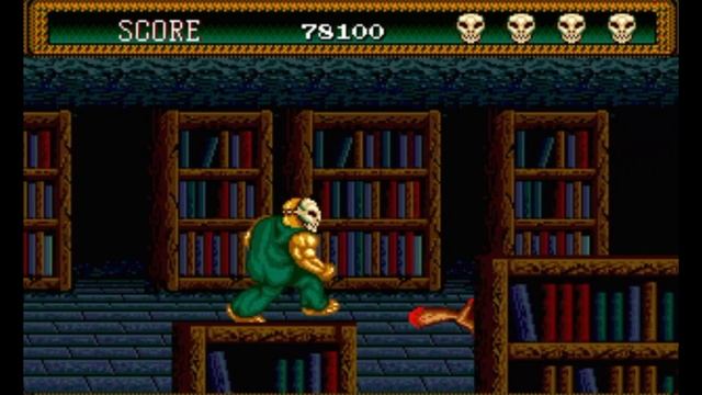 Sega Mega Drive 2 (Smd) 16-bit Splatter House 2 (Дом ужасов 2) Stage 5