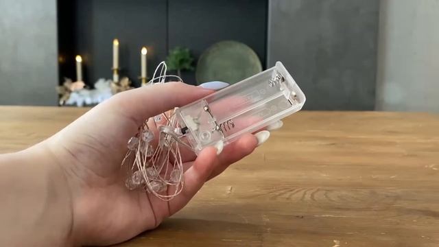 Гирлянда на батарейках мини бусины смотреть онлайн