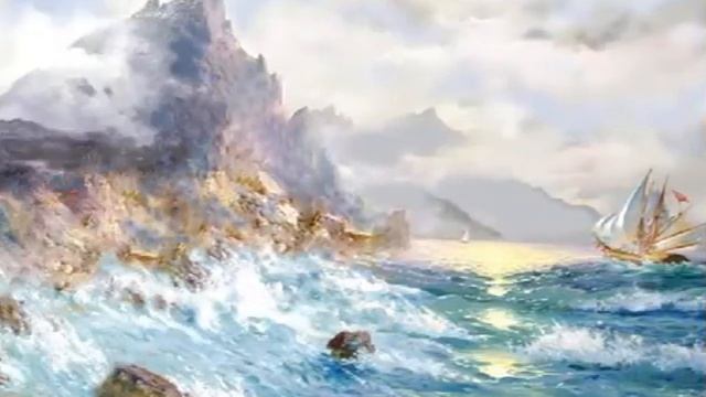 Морские пейзажи. Художник-маринист А. Милюков
