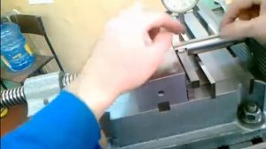 Фрезерование. Как выставить деталь от внутреннего паза.