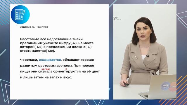 ЕГЭ. Русский язык. #Урок28. Пунктуационные нормы смотреть онлайн