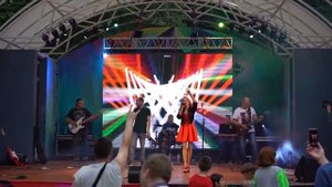 День молодежи в Клину. Группа "Ночной экспресс"