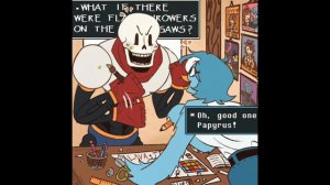 undertale yellow comics but dish dubs them