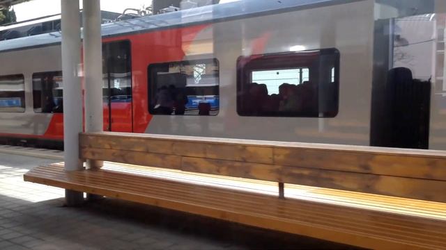 Скоростной поезд "Ласточка". Красная Поляна - Сочи смотреть онлайн