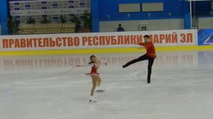 ПР 2015 по фигурному катанию  Выступление пары Лина Федорова   Максим Мирошкин  Произвольная програ