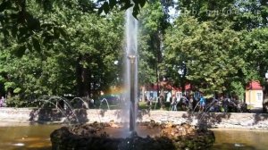 Фонтан Солнце в Петергофе