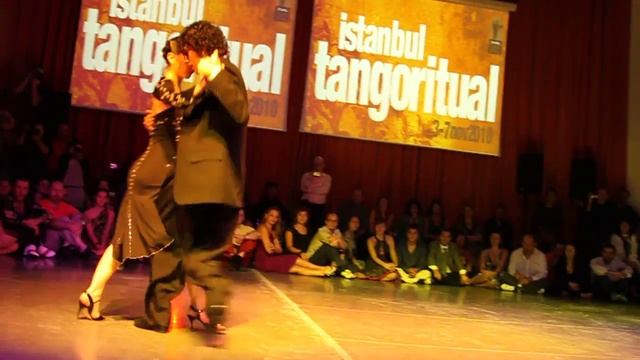 Federico & Ines - Milonga at Istanbul Tango Ritual 2010 смотреть онлайн