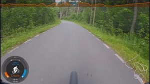 Лыжероллерная трасса ЦСО "Карпово" с телеметрией