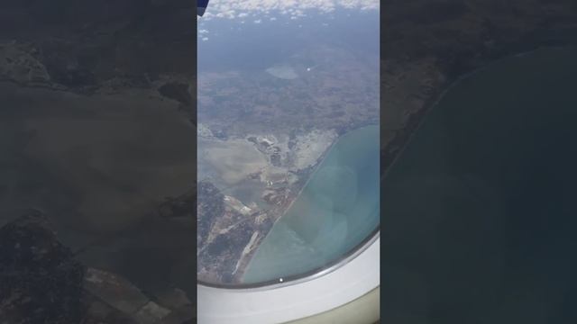 Mannar Sri Lanka View through indigo flight