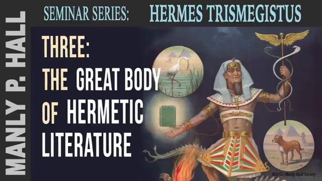 MPH Hermes Trismegistus Seminar 3: The Hermetic Literature смотреть онлайн