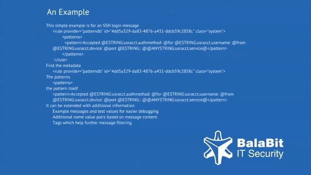 patternDB - Parsing and Classifying Messages смотреть онлайн