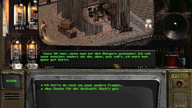 Let's Play Fallout 2 (German) - #19 - Es geht nach VaultCity смотреть онлайн