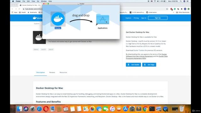 3. Docker Installation on MAC Docker Desktop смотреть онлайн