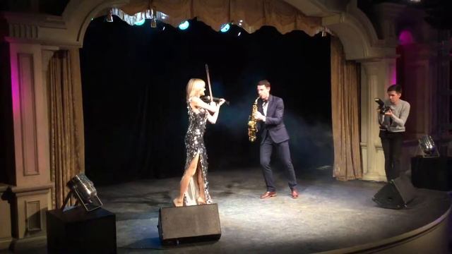 #электроскрипка#саксофон#