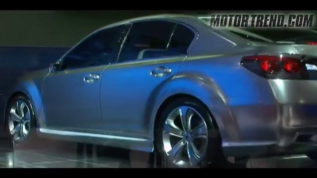 Legendary Legacy - Subaru Legacy Concept - 2009 Detroit Show смотреть онлайн