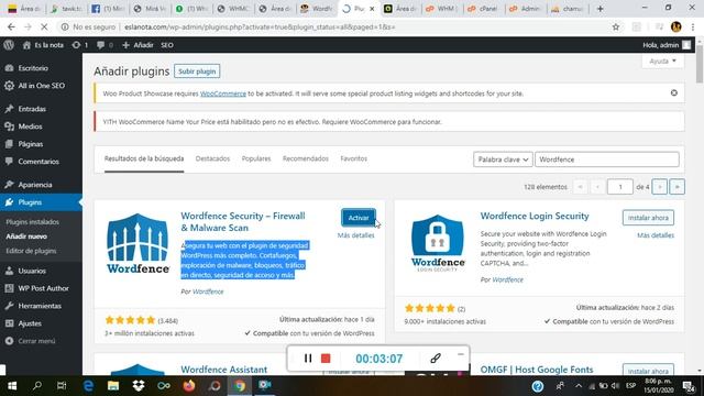 VIDEO OBLIGATORIO - Actualizar sitio web, plugins, temas, copias de seguridad, antivirus смотреть онлайн