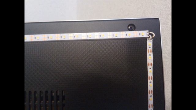 Эмбилайт для телевизора своими руками - как загнуть светодиодную ленту под 90 градусов и... | #Обзо смотреть онлайн