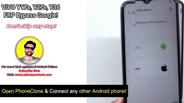 -New Security 2024 All VIVO Y17s, Y27s, Y36 FRP Bypass Android 13 Unlock Google Account  Without PC