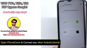 -New Security 2024 All VIVO Y17s, Y27s, Y36 FRP Bypass Android 13 Unlock Google Account Without PC