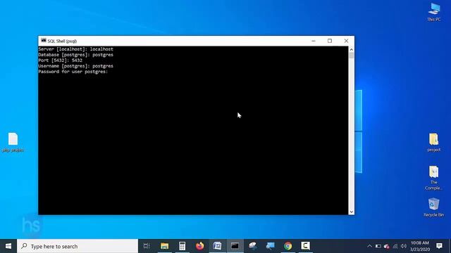 connecting postgresql using psql | postgresql for beginners | harisystems смотреть онлайн