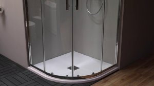 Душевой уголок из коллекции Aquanet Delta.