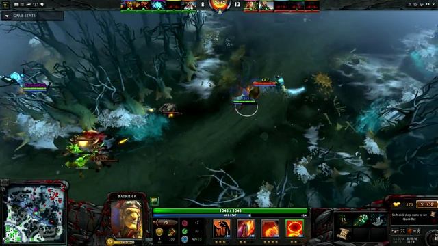 Batrider blink and force staff initiation смотреть онлайн