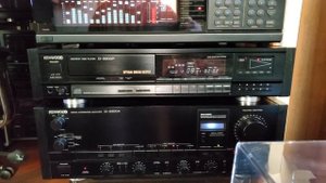 KENWOOD D-3300P WITH KENWOOD D-3300A SOUND TEST...