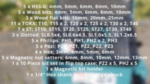 Makita B 43044 - a 66 Piece Makpac Bit & Drill Set!