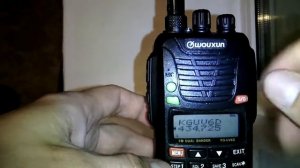 Wouxun KG-UV6D - распаковка, включение, меню