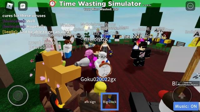 Danceing in roblox time wasting simulator смотреть онлайн