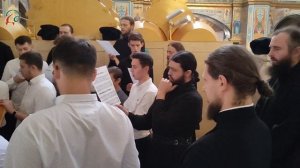 Великий прокимен: "Бог наш на небеса и на земли" - Почаевский архидиакон Онуфрий