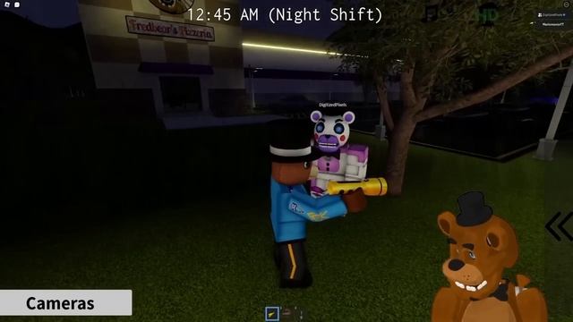 Playing as ENNARD in Fredbear's Mega Roleplay Roblox смотреть онлайн